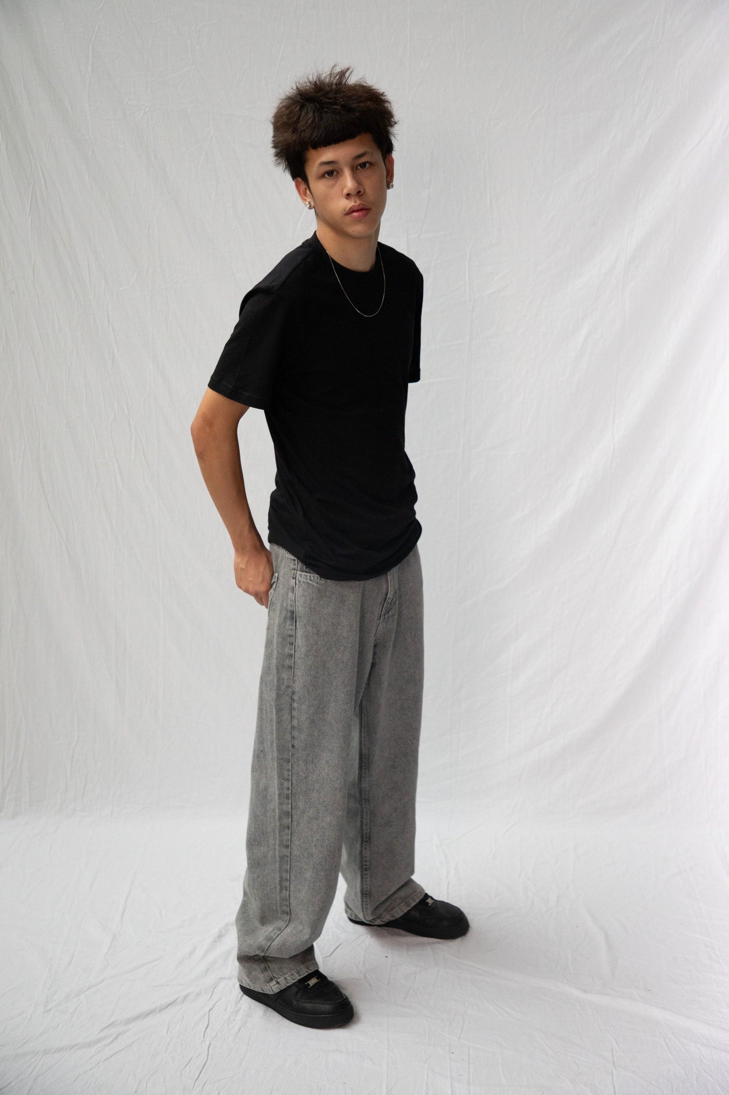 KEEP IT CLEAN - LOOSE PANT - SILVER