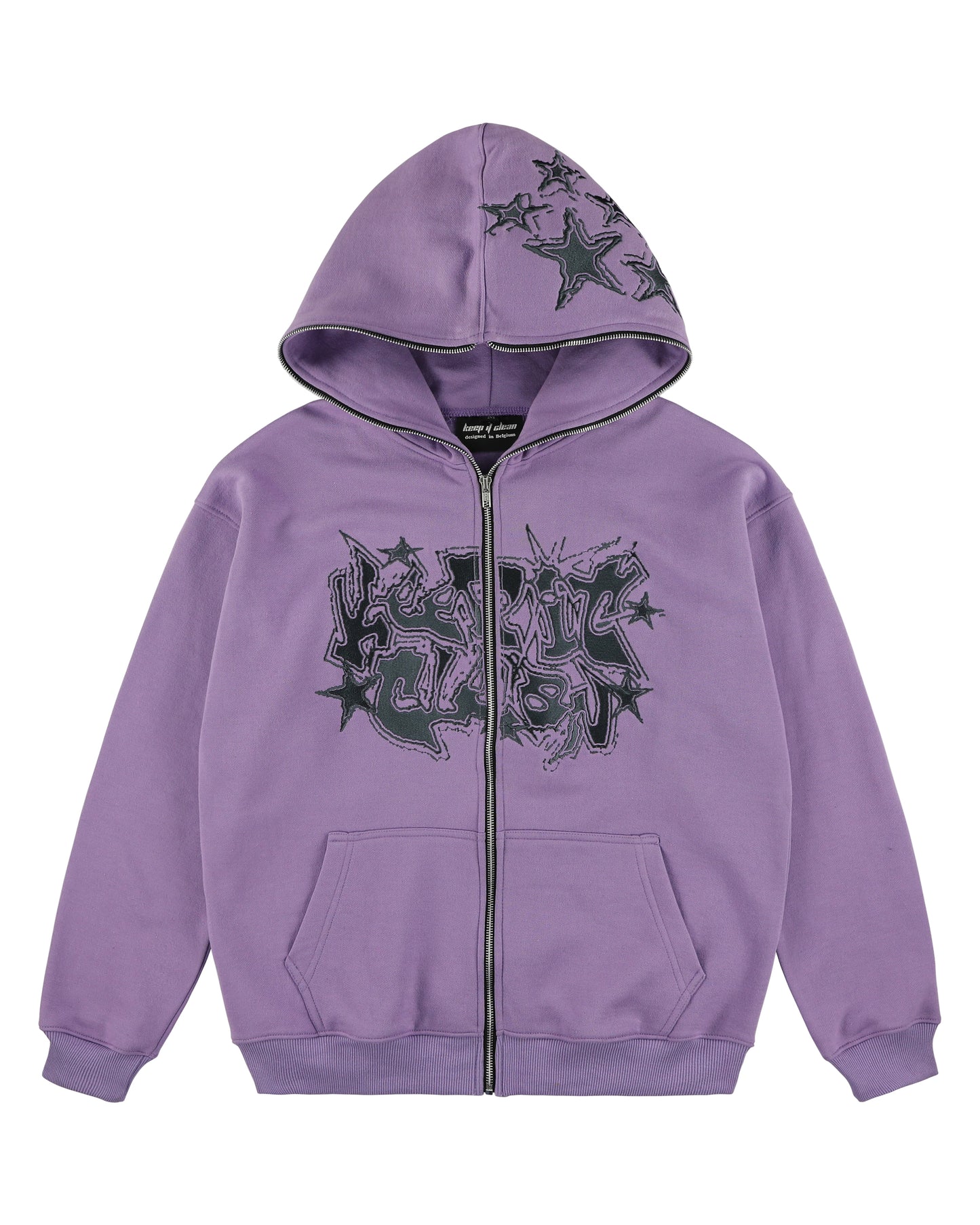 KEEP IT CLEAN -GALACTIC FULL ZIP HOOD LIMITED EDTION PURPLE