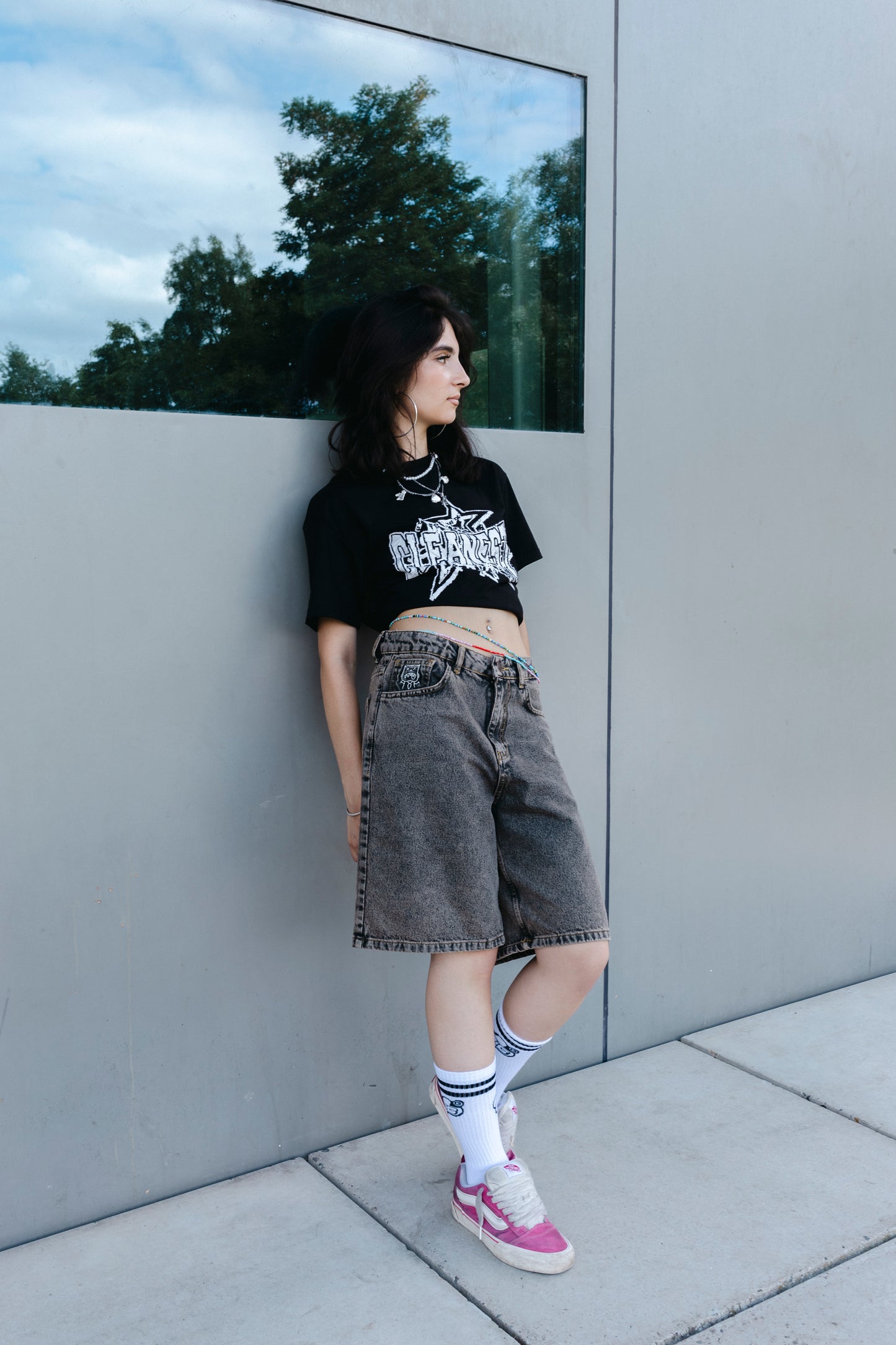 KEEP IT CLEAN - LOOSE SHORT - SILVER BROWN