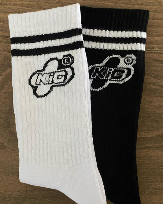 KEEP IT CLEAN - KIC SOCKS - OS -BLACK