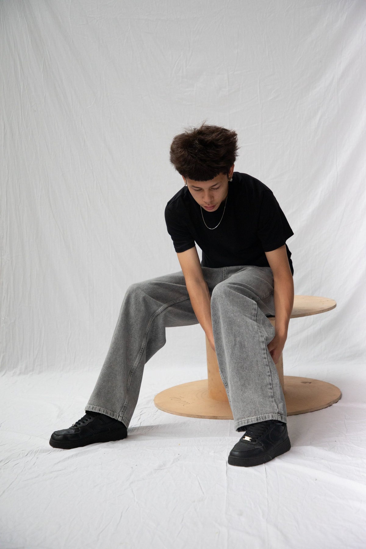 KEEP IT CLEAN - LOOSE PANT - SILVER
