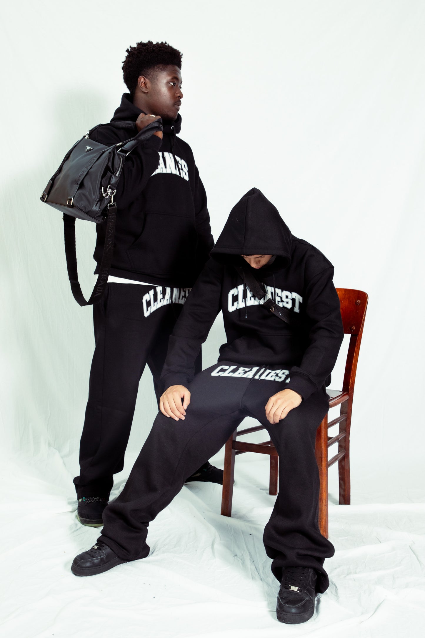 KEEP IT CLEAN - CLEANEST TRACKSUIT - BLACK