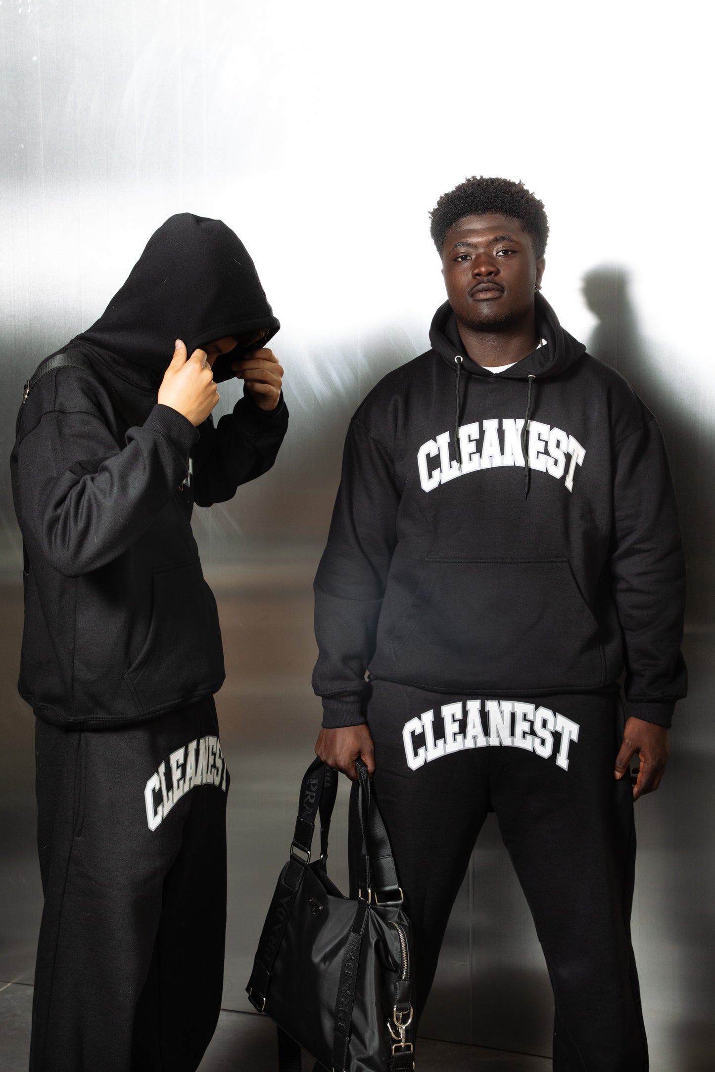 KEEP IT CLEAN - CLEANEST TRACKSUIT - BLACK