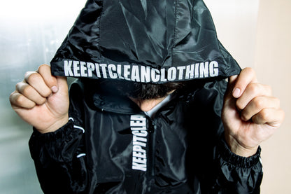 KEEP IT CLEAN - CLEANTEX RAINCOAT - BLACK