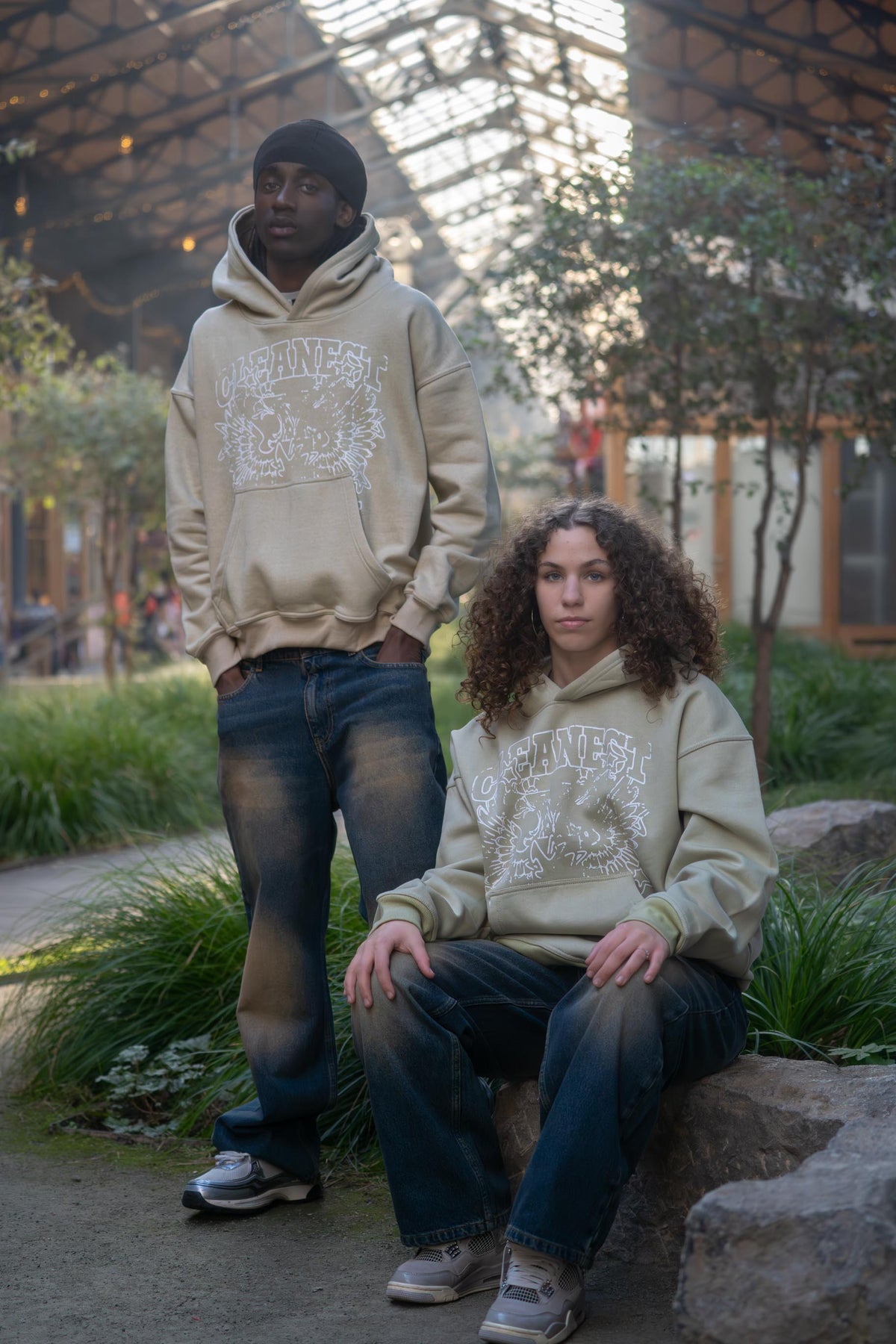 AFTER HOURS HOODIE LATTE BEIGE