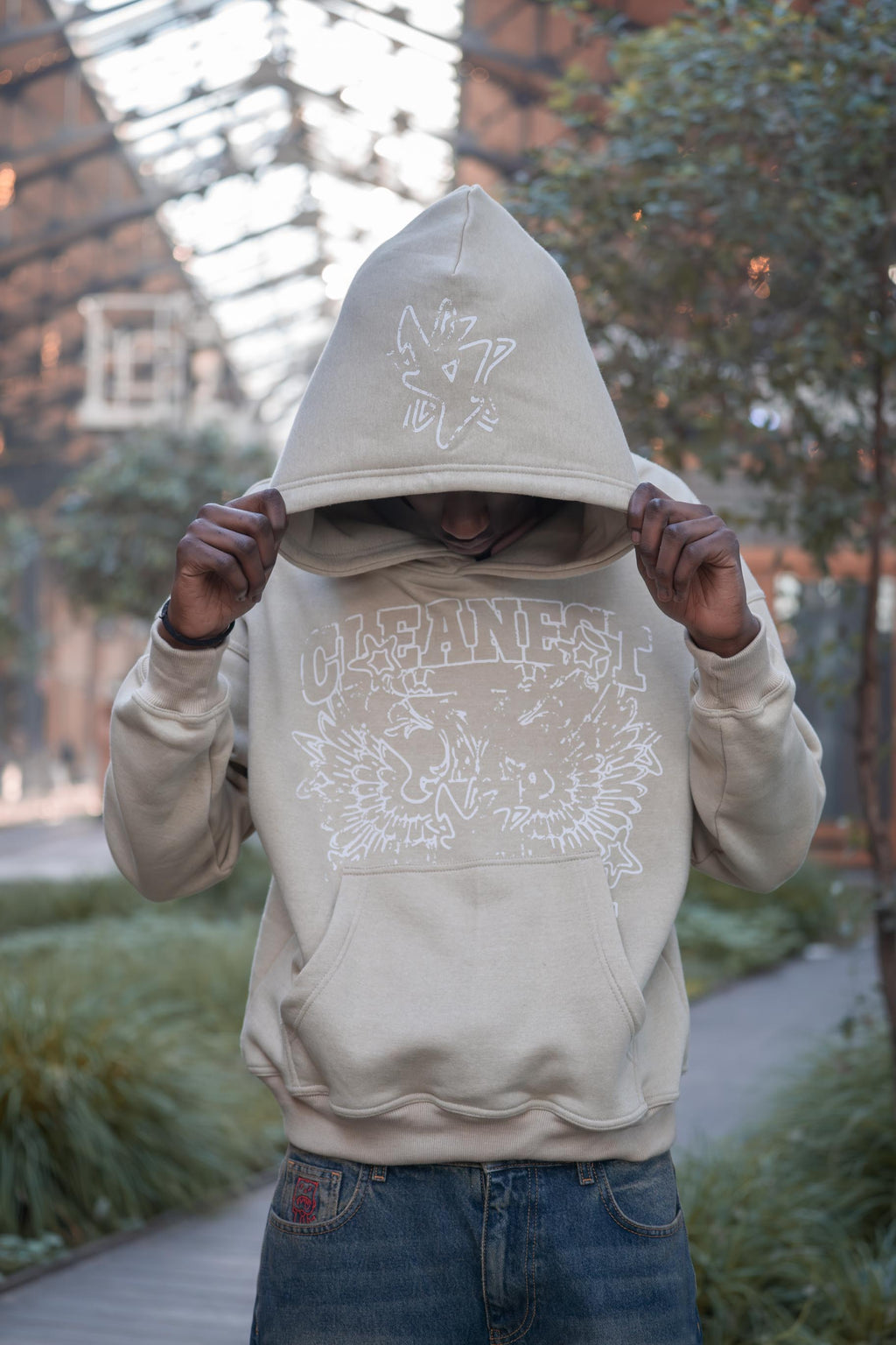 AFTER HOURS HOODIE LATTE BEIGE
