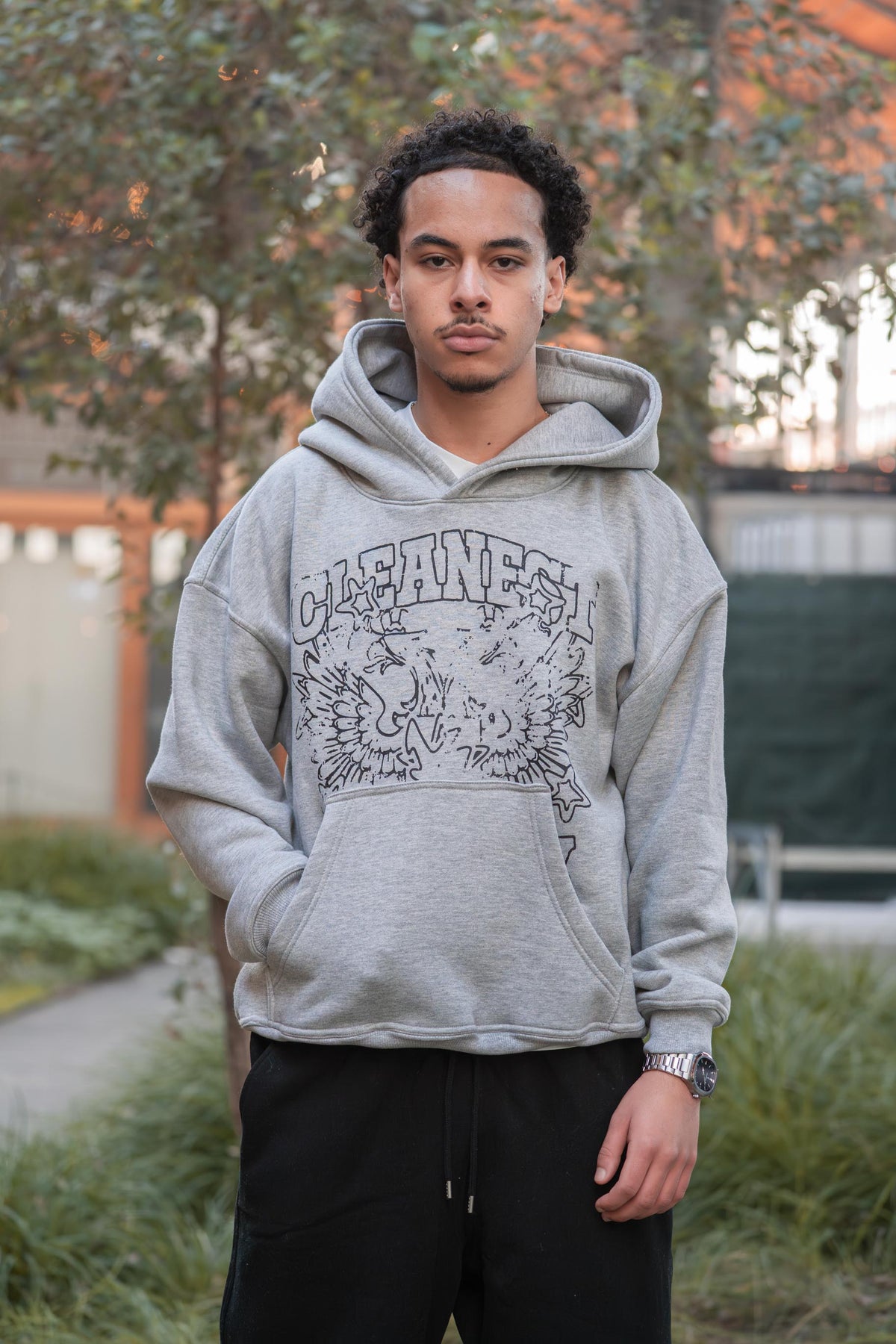 AFTER HOURS HOODIE GREY