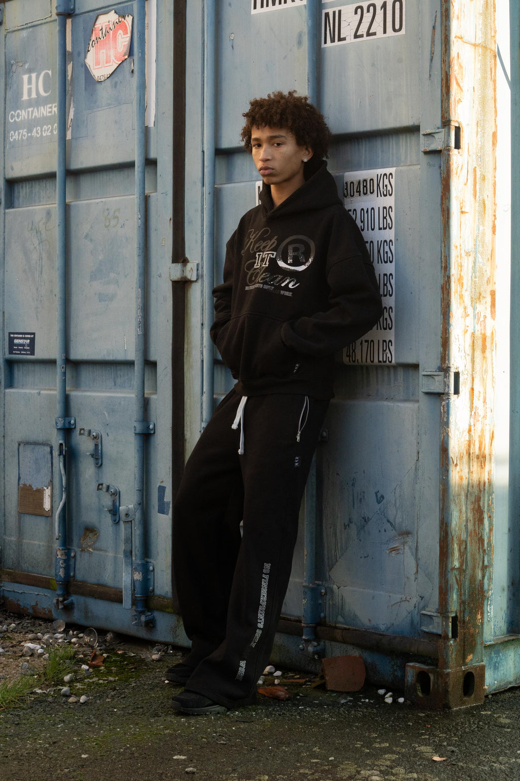 DISTRICT SWEATPANTS BLACK