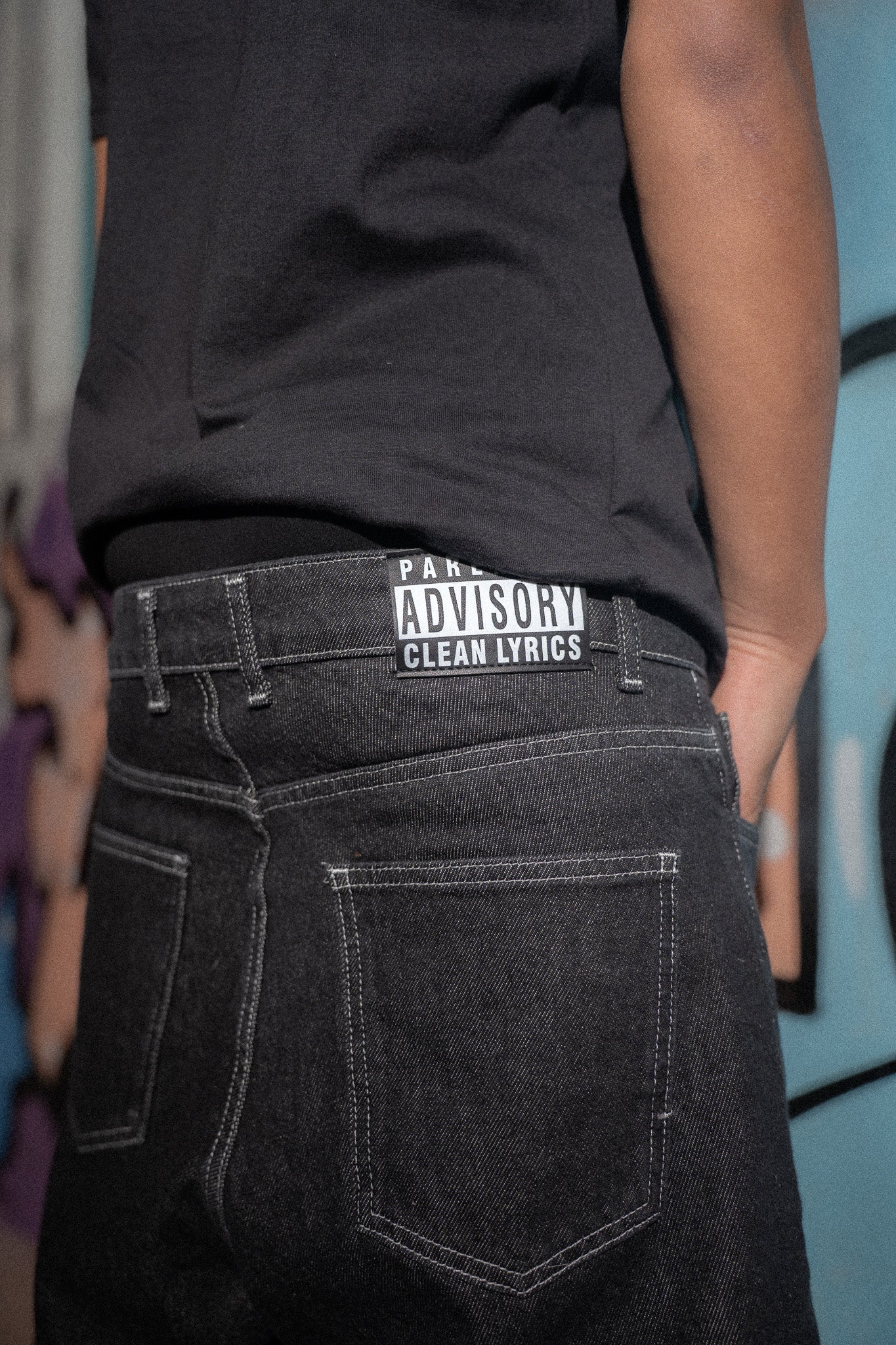 KEEP IT CLEAN - LOOSE SHORT - BLACK WASHED