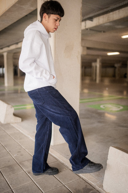 KEEP IT CLEAN - LOOSE PANT CORDUROY - NAVY