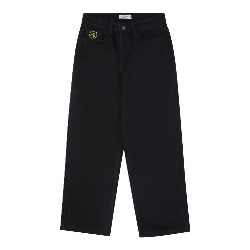 KEEP IT CLEAN - LOOSE PANT PITCH BLACK