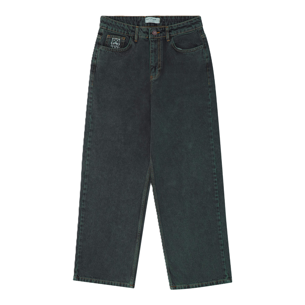 KEEP IT CLEAN - LOOSE PANT - PETROL OVERDYE