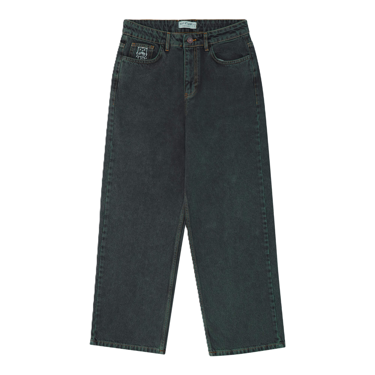 KEEP IT CLEAN - LOOSE PANT - PETROL OVERDYE