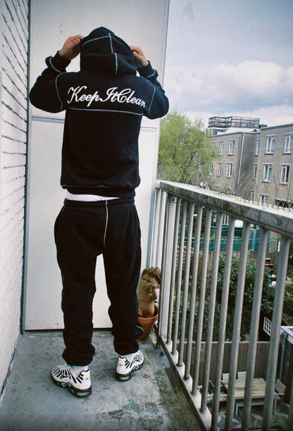 KEEPITCLEAN TRACKSUIT BLACK