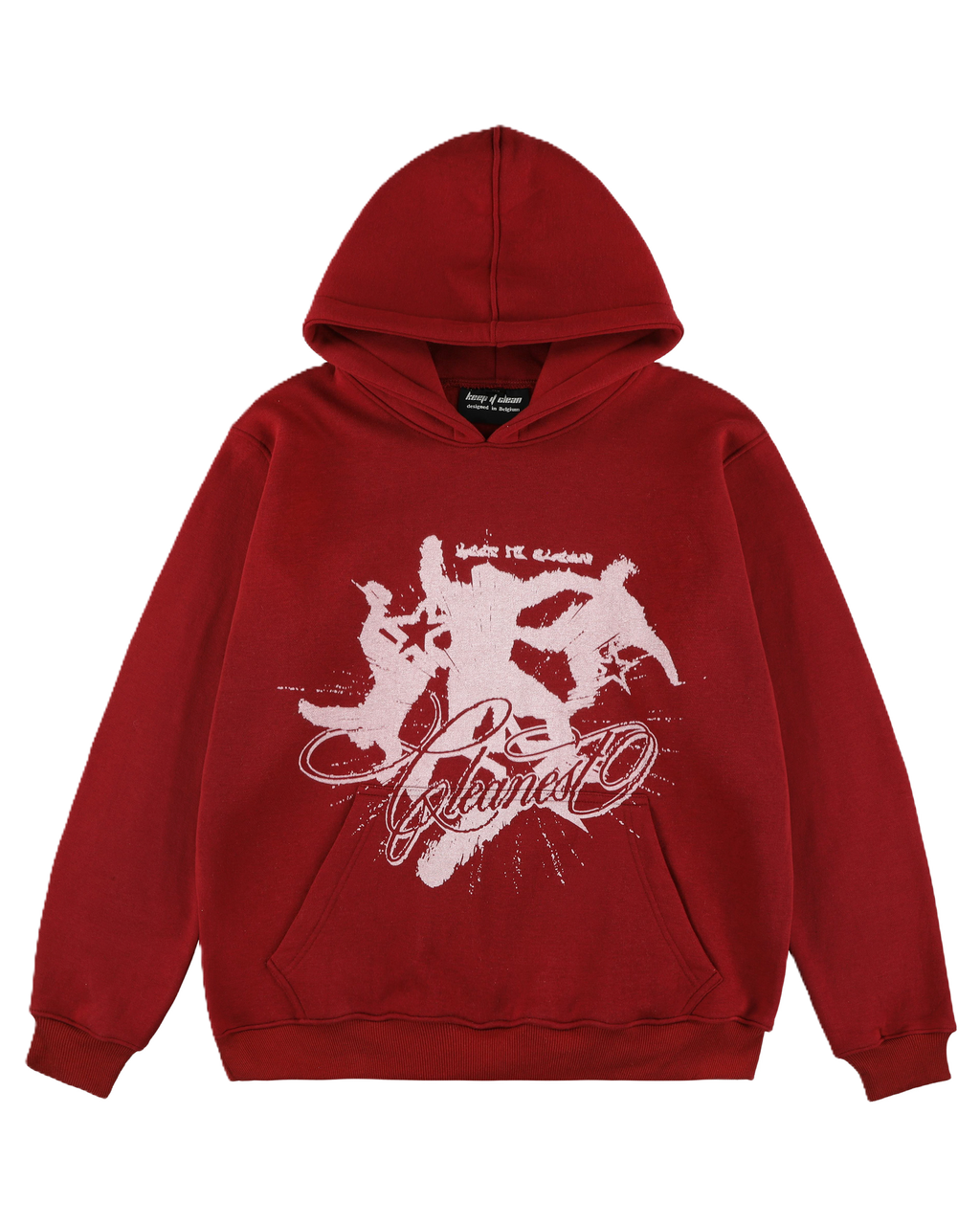 KEEP IT CLEAN - CLEANEST HOOD -BLOODY RED