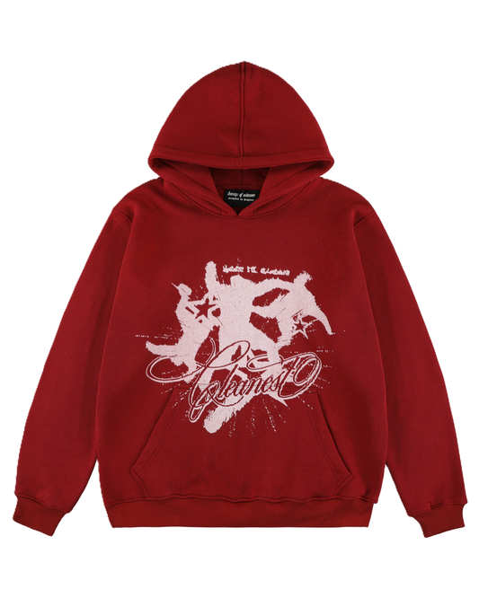 KEEP IT CLEAN - CLEANEST HOOD -BLOODY RED
