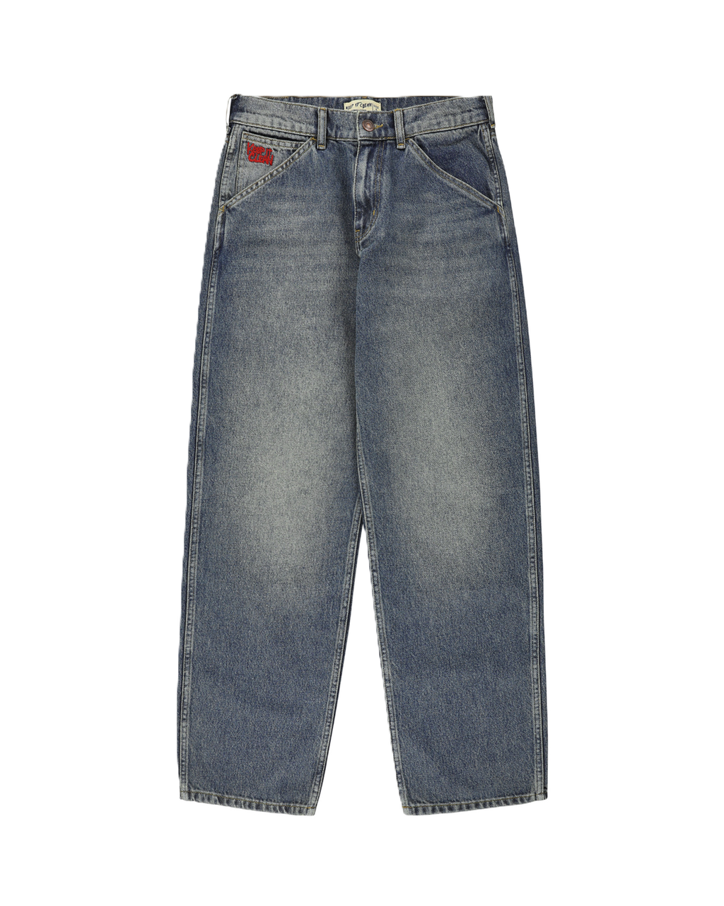KEEP IT CLEAN - RELAXED PANTS BLUE VINTAGE