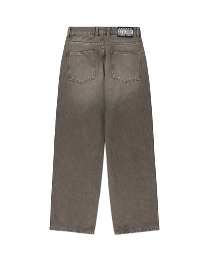 KEEP IT CLEAN - LOOSE PANT - WASHED SMOKE