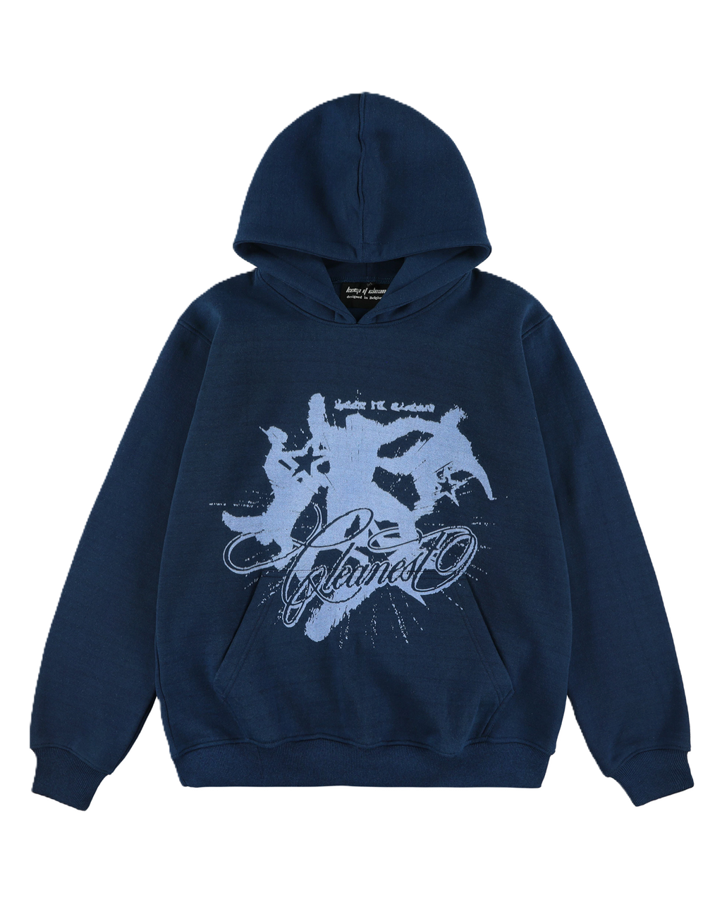 KEEP IT CLEAN - CLEANEST HOOD - PETROL BLUE