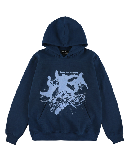 KEEP IT CLEAN - CLEANEST HOOD - PETROL BLUE