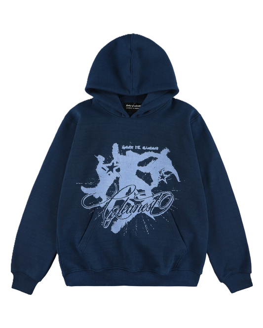 KEEP IT CLEAN - CLEANEST HOOD - PETROL BLUE