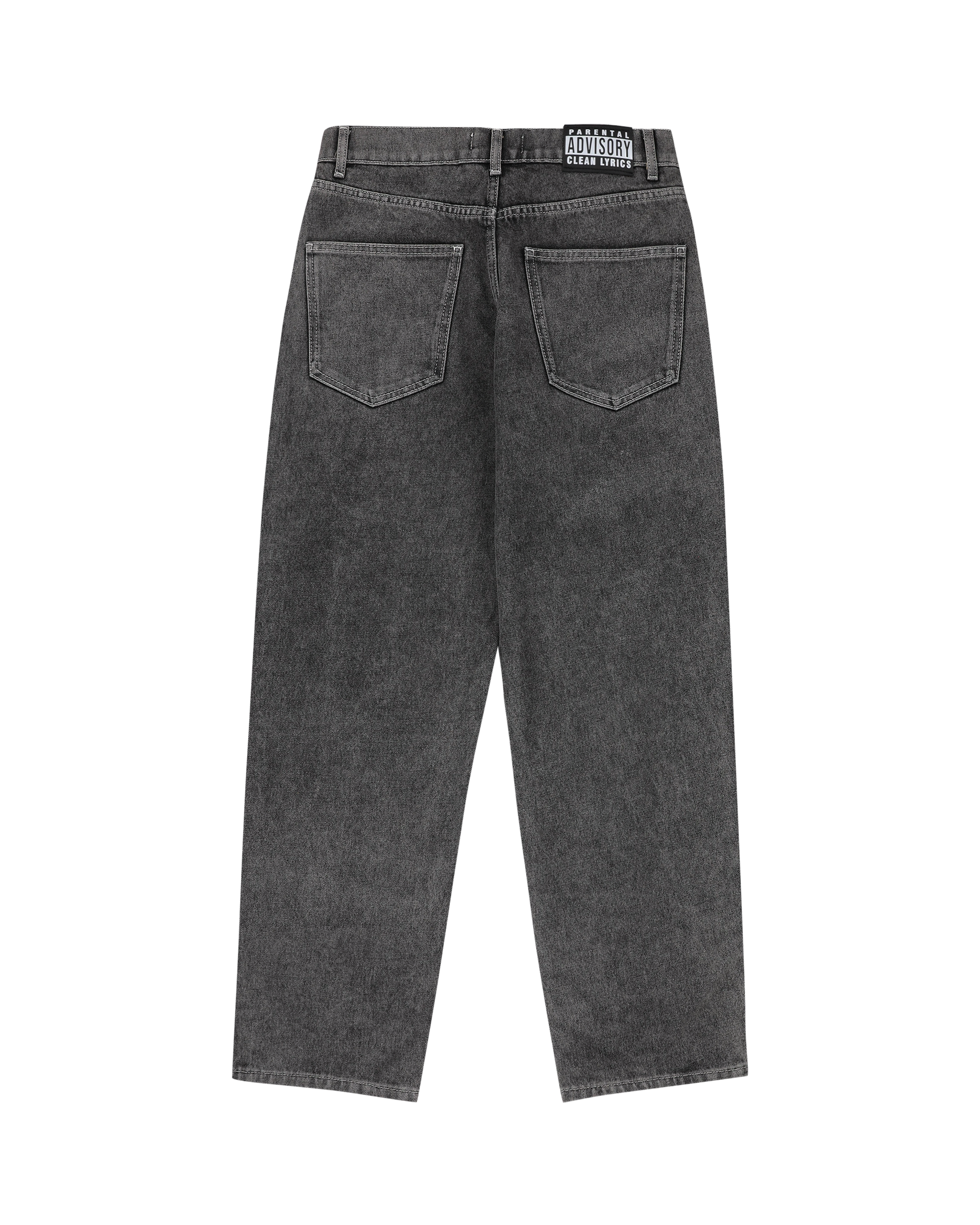 KEEP IT CLEAN - RELAXED PANTS ULTRA FADED BLACK
