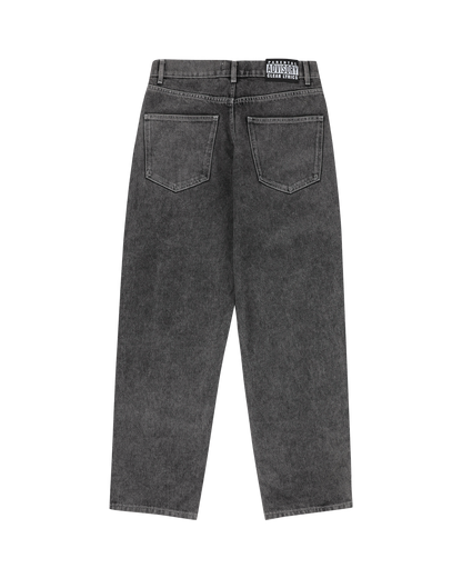 KEEP IT CLEAN - RELAXED PANTS ULTRA FADED BLACK