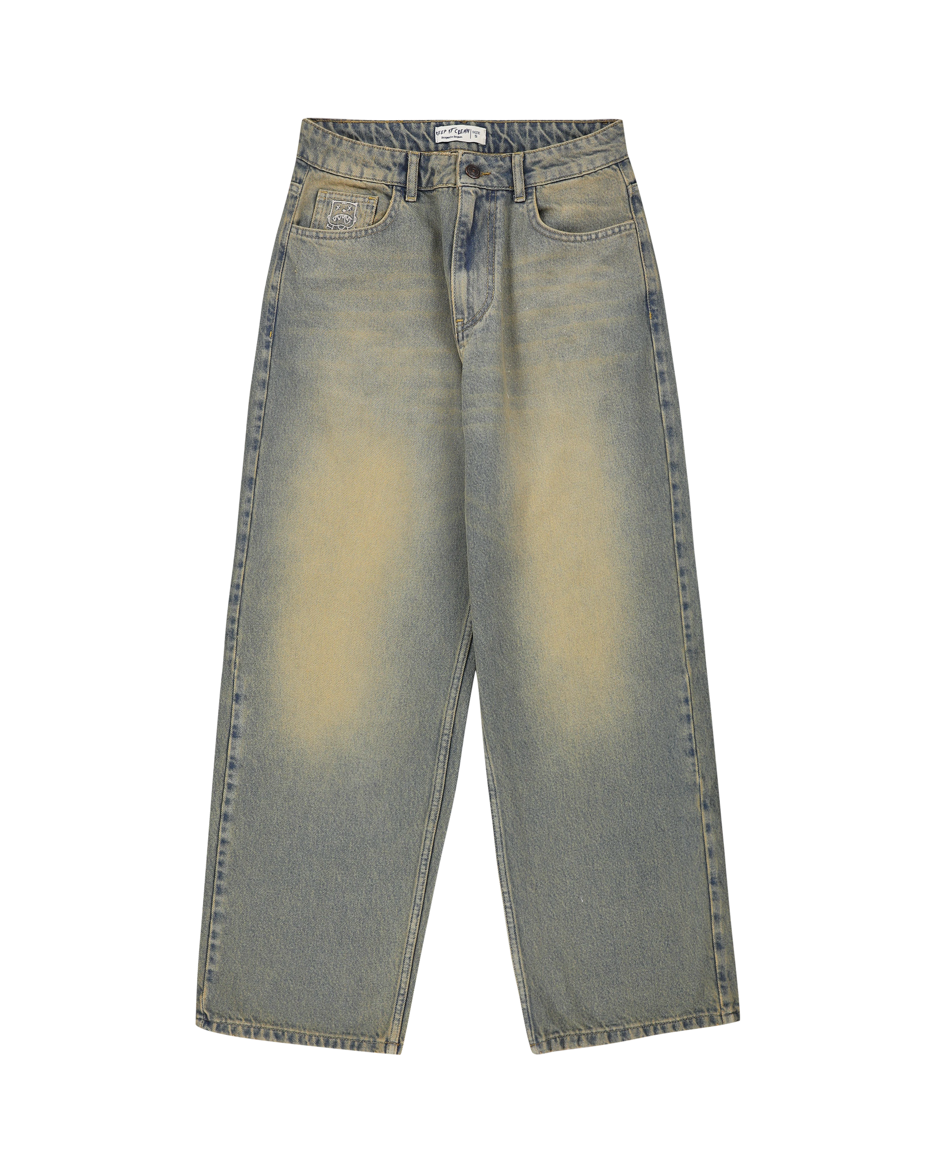 KEEP IT CLEAN - LOOSE PANT - RUSTY INDIGO