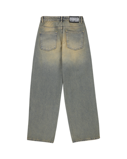 KEEP IT CLEAN - LOOSE PANT - RUSTY INDIGO