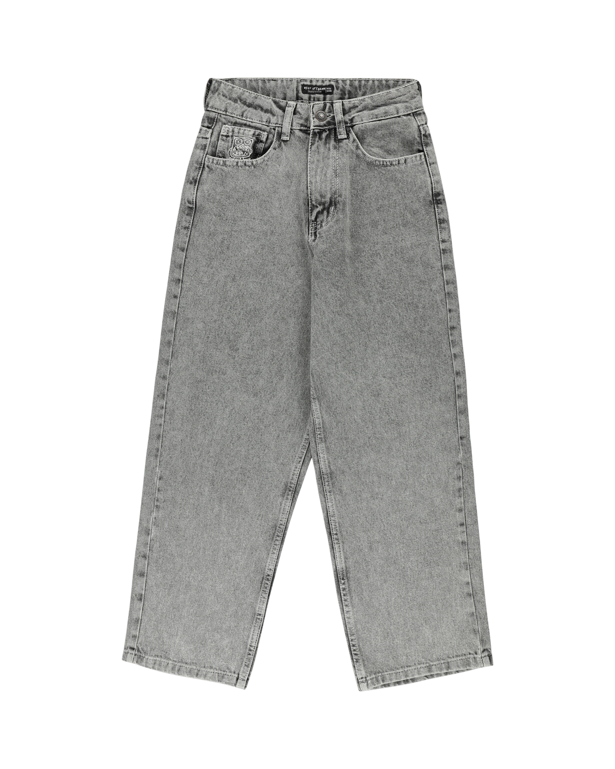 KEEP IT CLEAN - LOOSE PANT - SILVER
