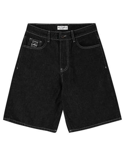 KEEP IT CLEAN - LOOSE SHORT - BLACK  GRAFFITI TAG