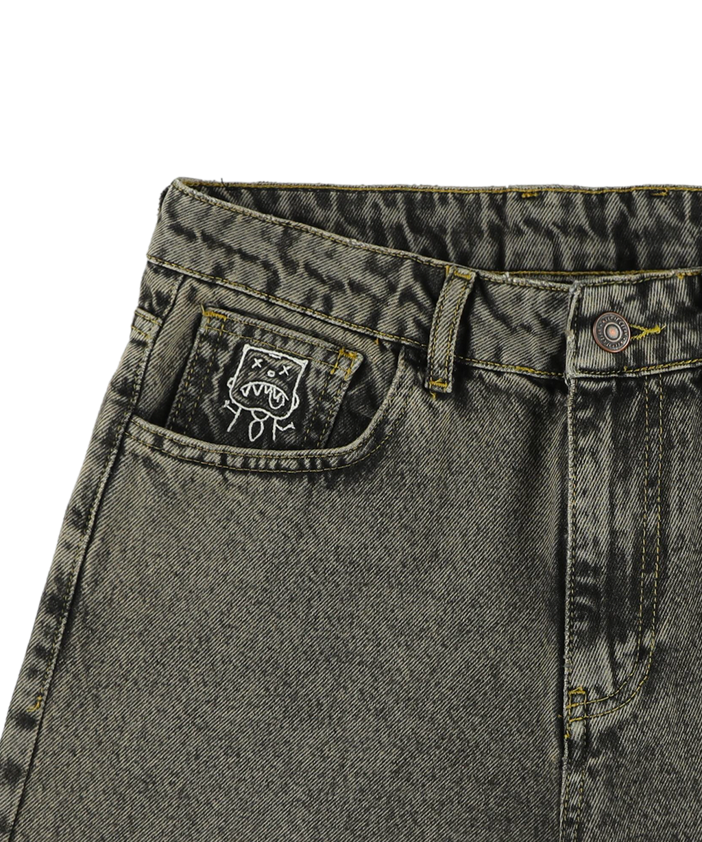 KEEP IT CLEAN - LOOSE SHORT - SILVER BROWN