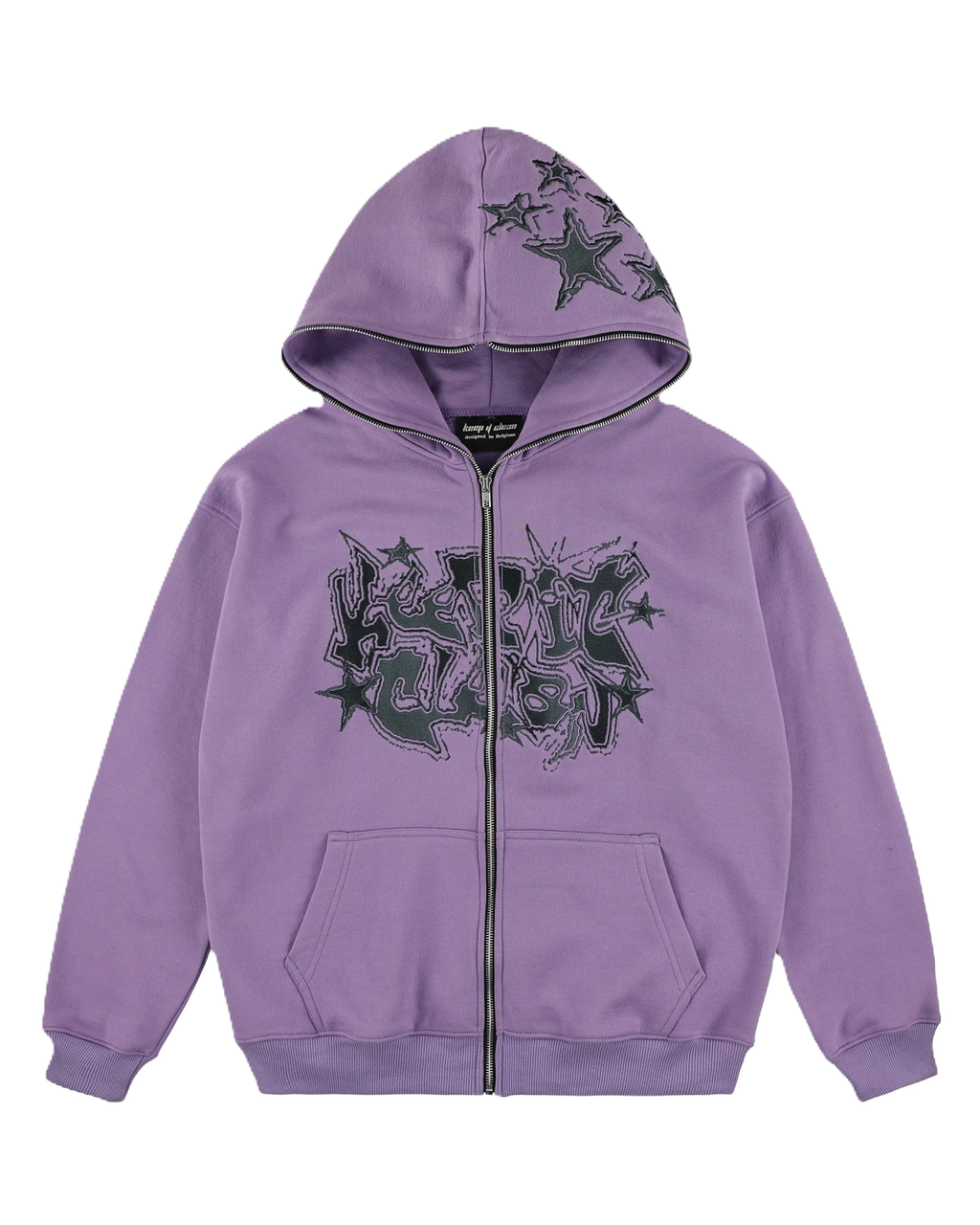 KEEP IT CLEAN -GALACTIC FULL ZIP HOOD LIMITED EDTION PURPLE