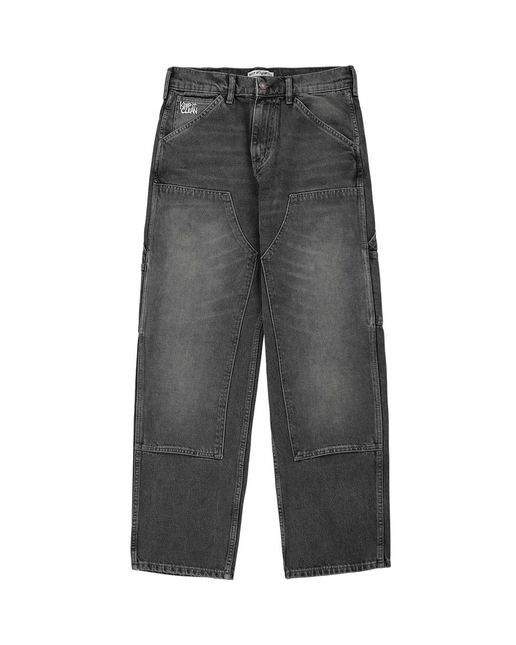 KEEP IT CLEAN - RELAXED CARPENTER BLACK VINTAGE