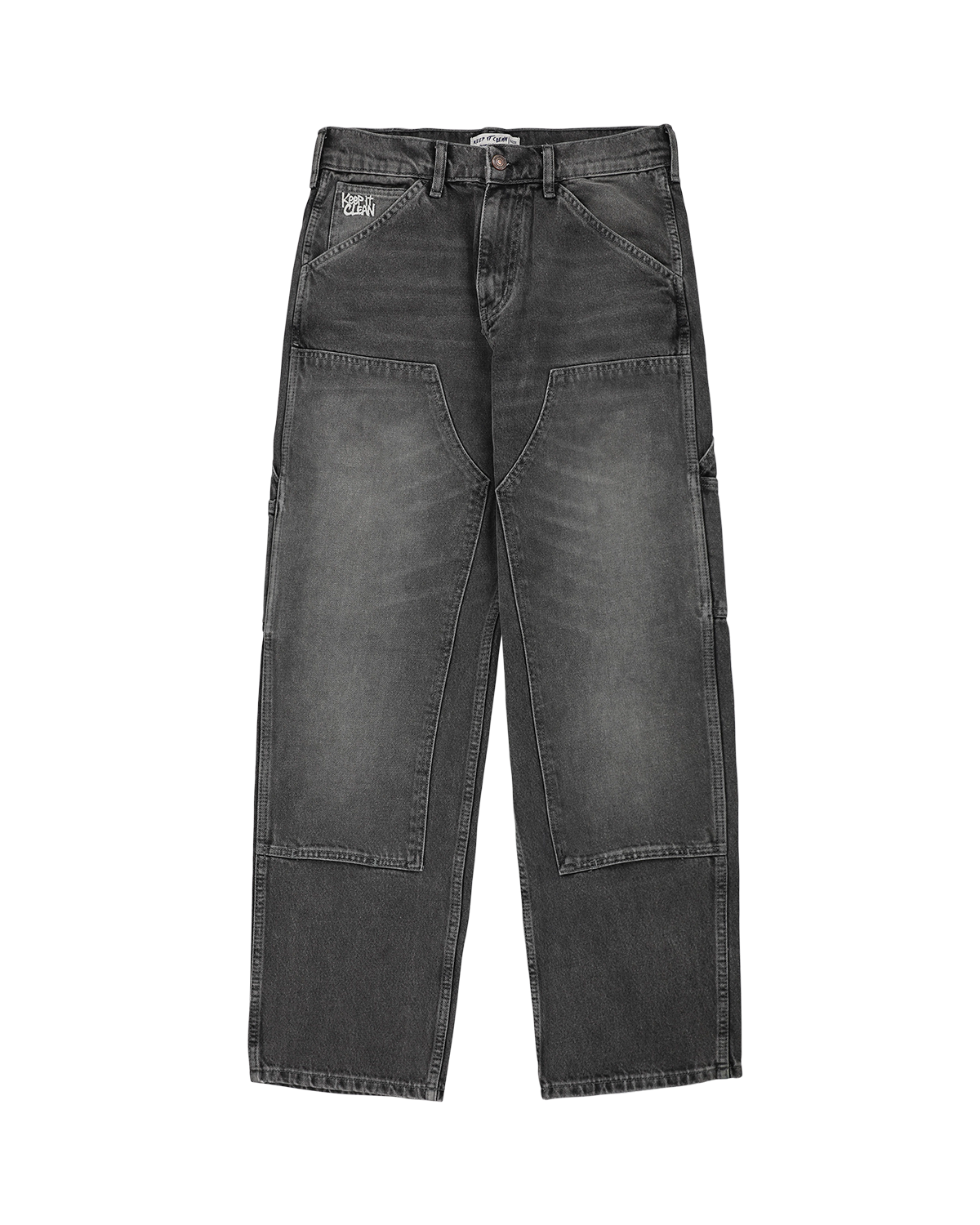 KEEP IT CLEAN - RELAXED CARPENTER BLACK VINTAGE
