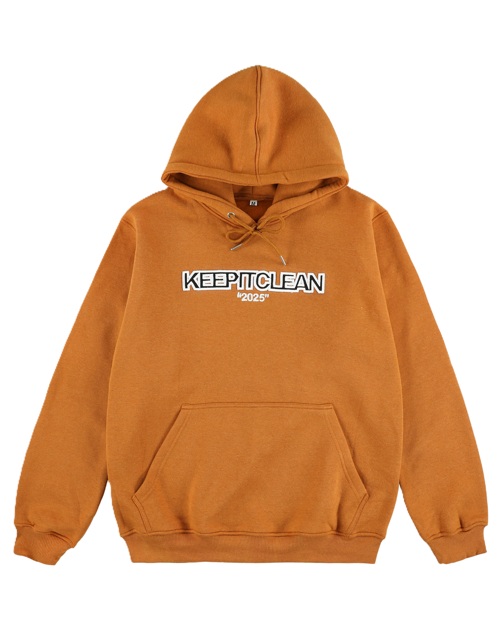 KEEP IT CLEAN -EVERBOLD CAMEL  HOODIE