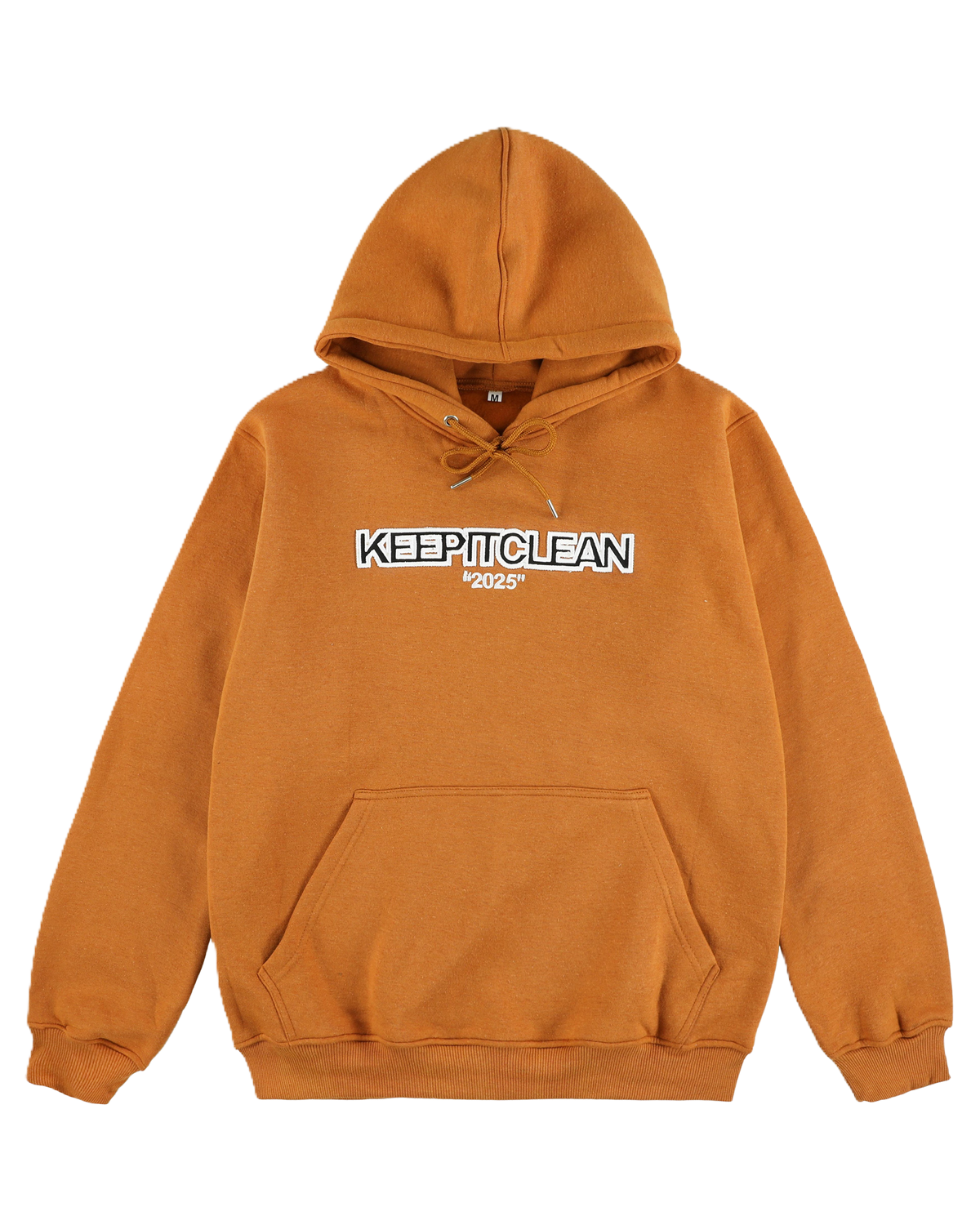 KEEP IT CLEAN -EVERBOLD CAMEL  HOODIE