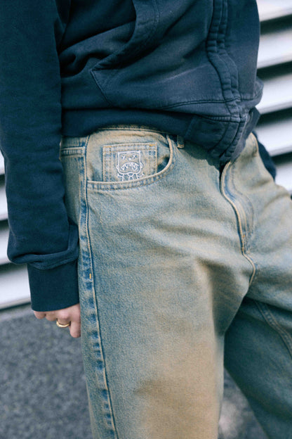 KEEP IT CLEAN - LOOSE PANT - RUSTY INDIGO