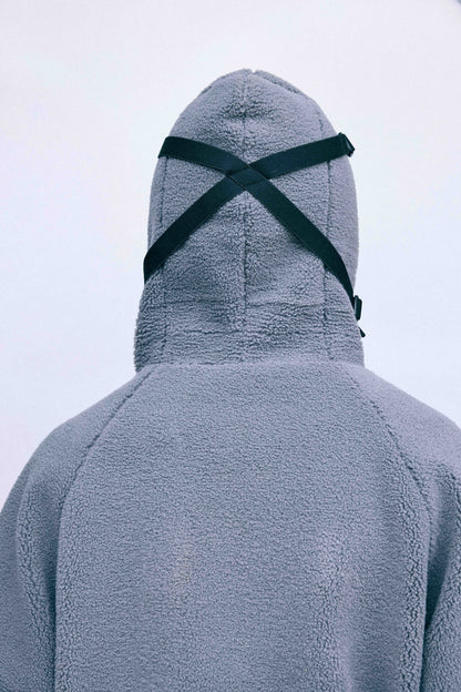 K.I.C. URBAN SHERPA JACKET ASH GREY