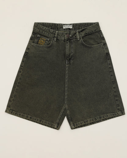 KEEP IT CLEAN - LOOSE SHORT - BLACK/GREEN