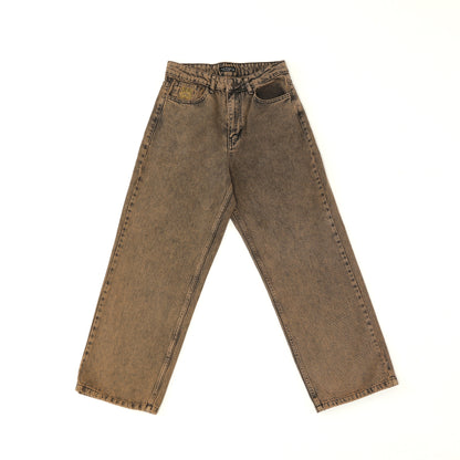 KEEP IT CLEAN - LOOSE PANT - BROWN/BLACK